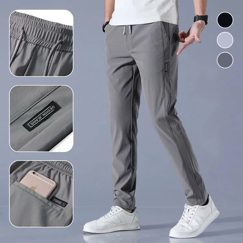 🛒🛒【M-5XL】2024 Pantaloni casual subțiri de vară pentru bărbați