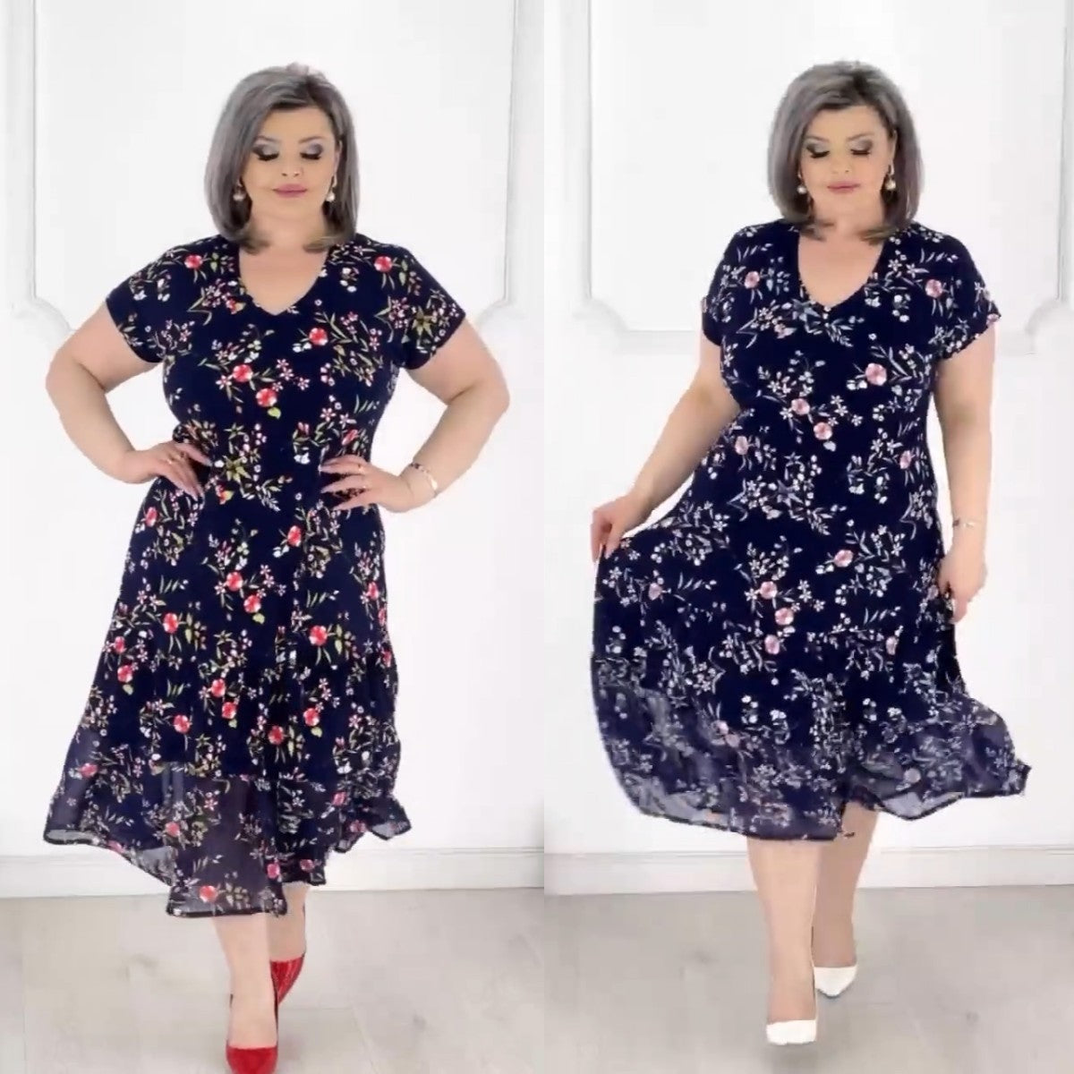 👗【S-5XL】❤️Rochie nouă elegantă de primăvară vară 2024