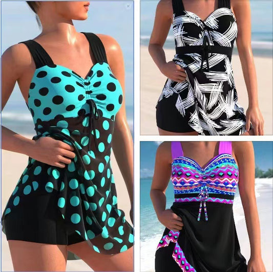 【S-4XL】2024 Set costum de baie imprimat nou pentru dama